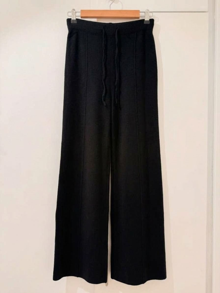 Pantalón de punto ancho 523