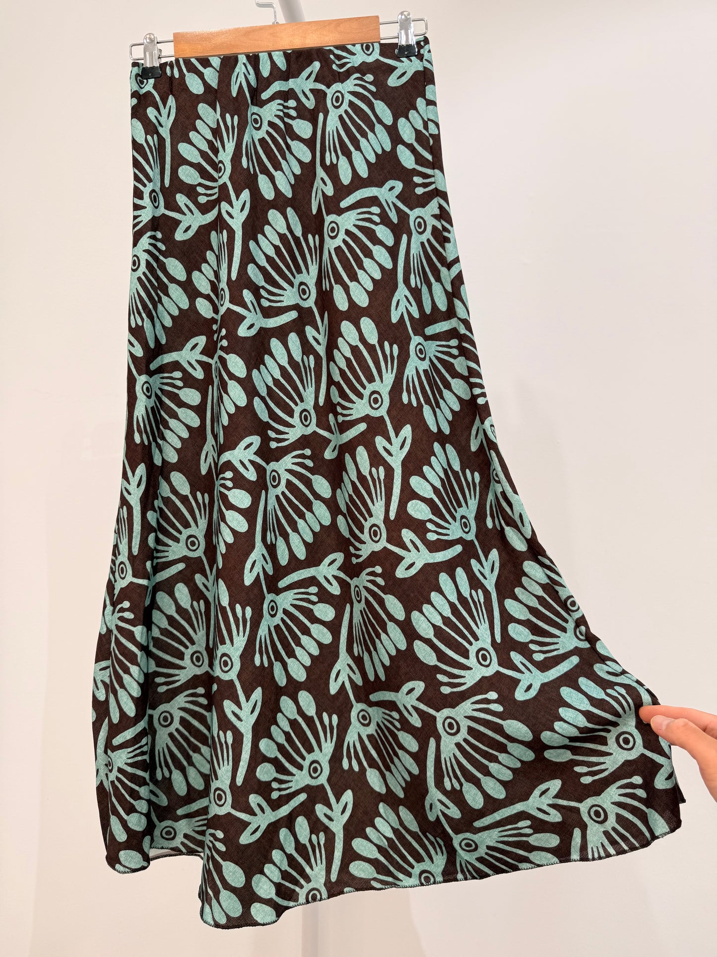 Falda Larga Estampada 853841