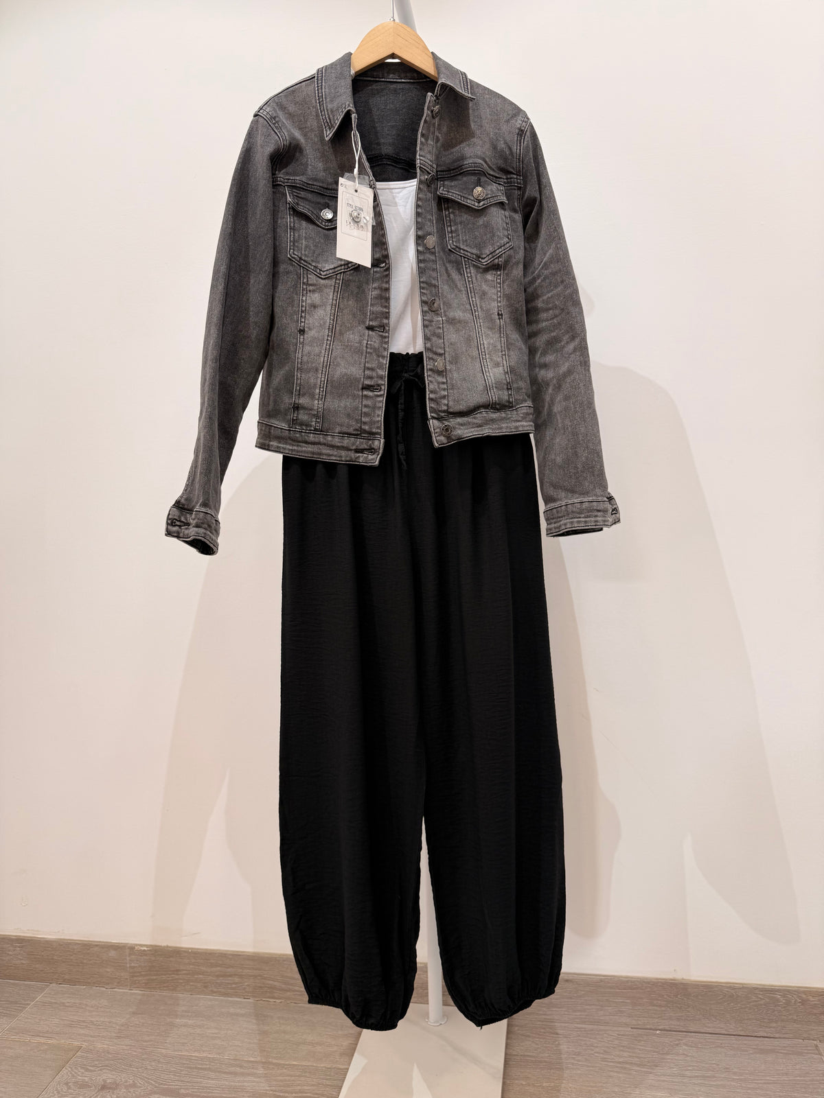 Chaqueta Vaquera Gris 22886