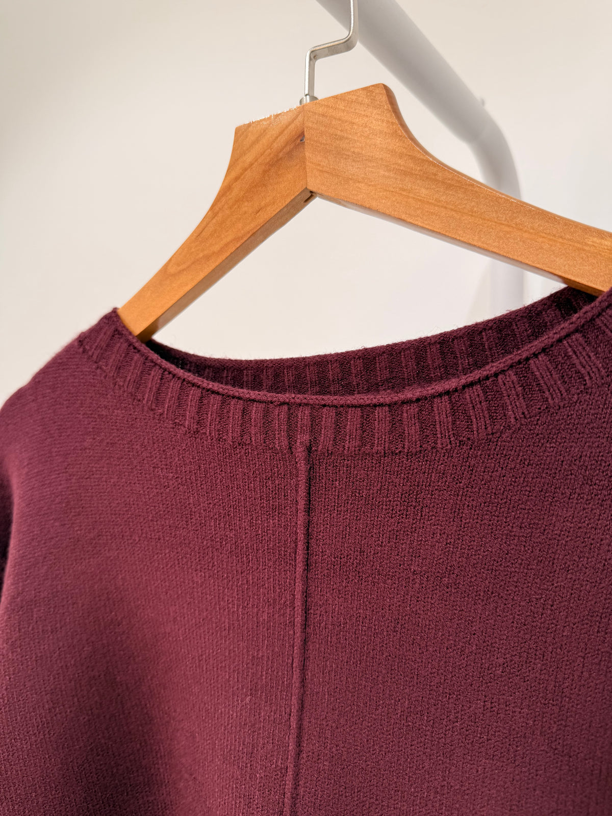 Jersey de punto detalle central vertical y botones laterales 26786
