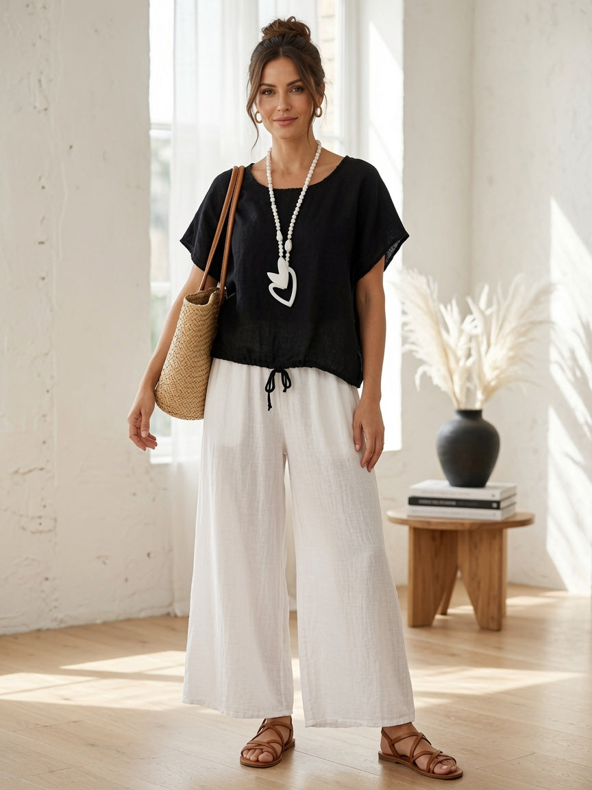 Blusa / Top de Lino