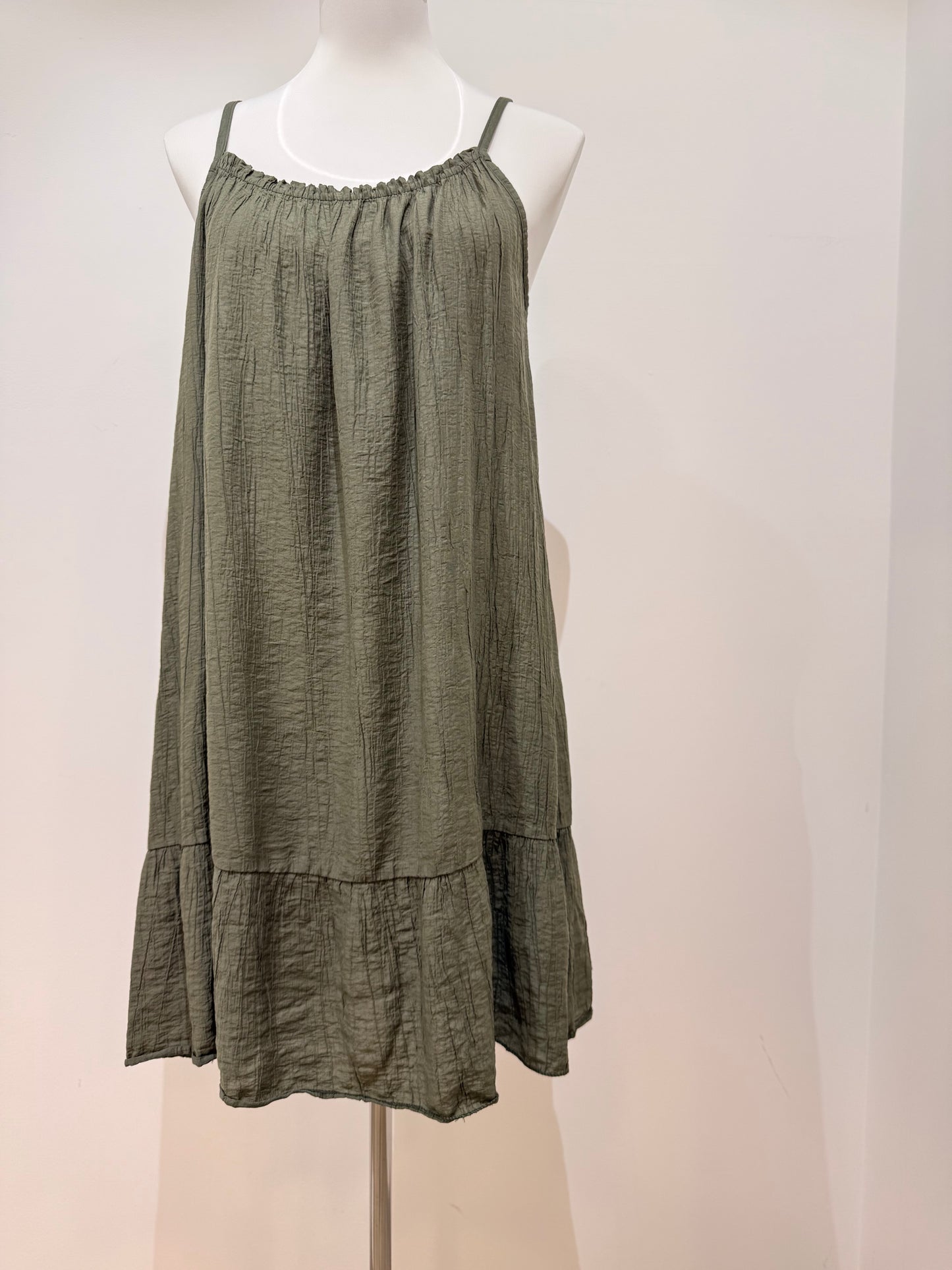 Vestido corto texturizado 5681