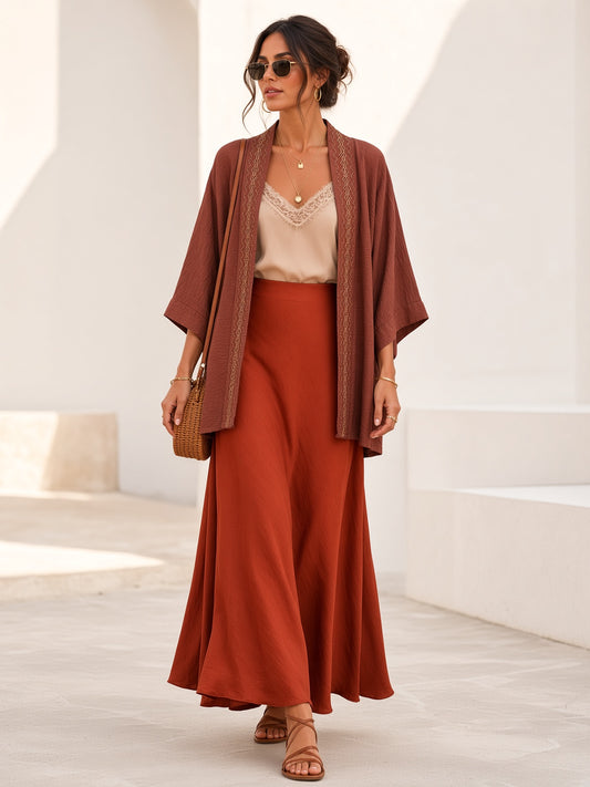 Kimono Bordado Geométrico 37941