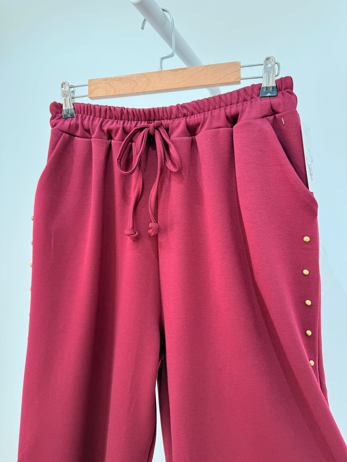 Pantalón Chándal Bombacho con Tachuelas 9223