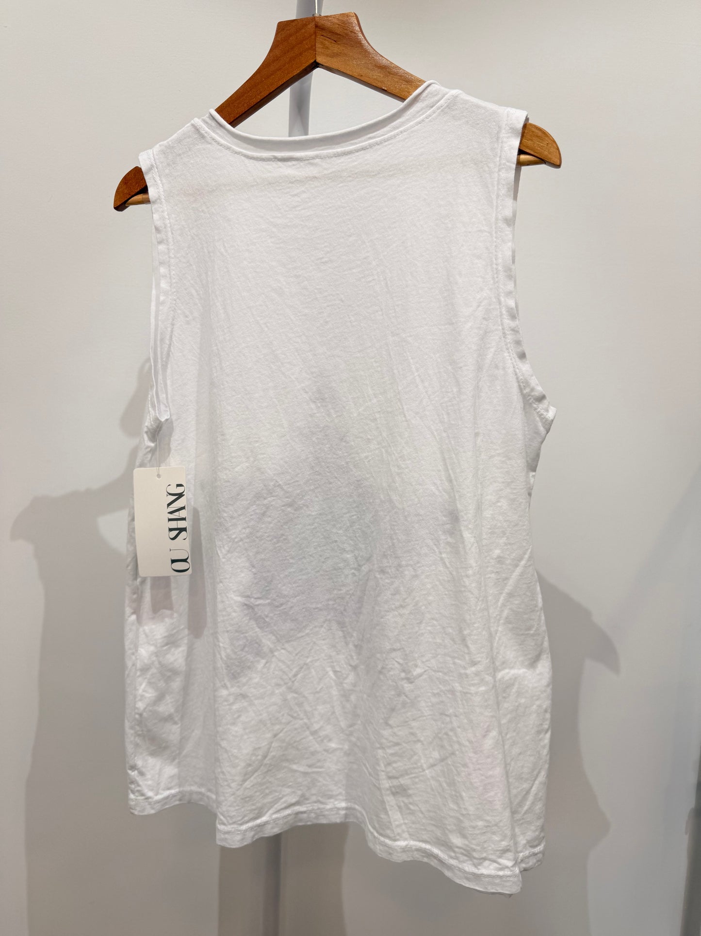 Camiseta de Tirantes con Estampado Frontal 3176