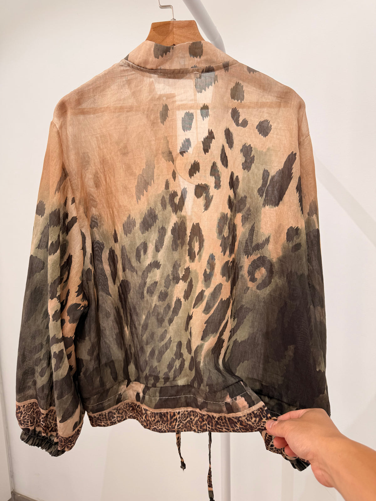 Bomber fino con cremallera 5408