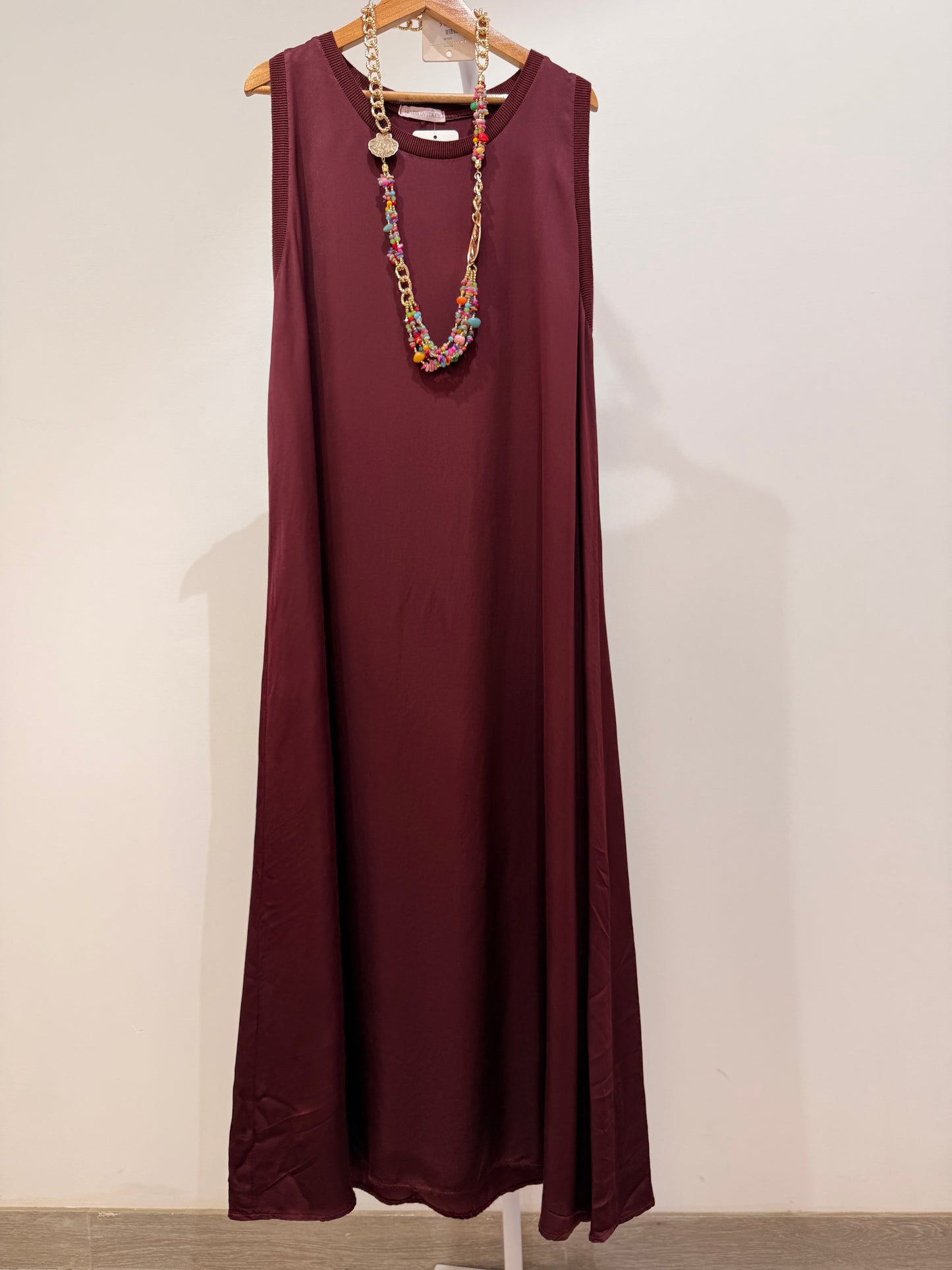 Vestido raso/sarten