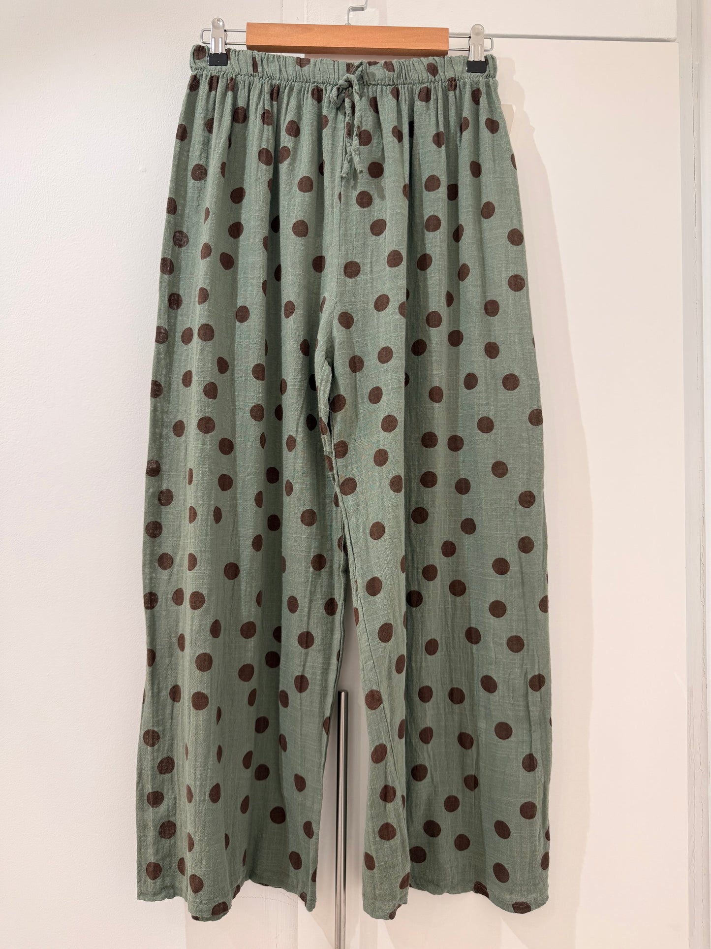 Pantalón Palazzo de Lunares Estilo Boho 1385