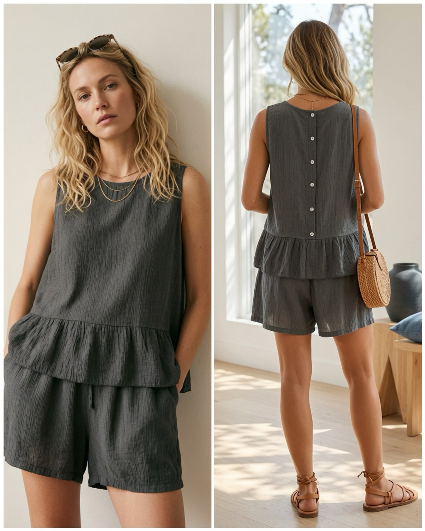 Shorts Plisados 85824