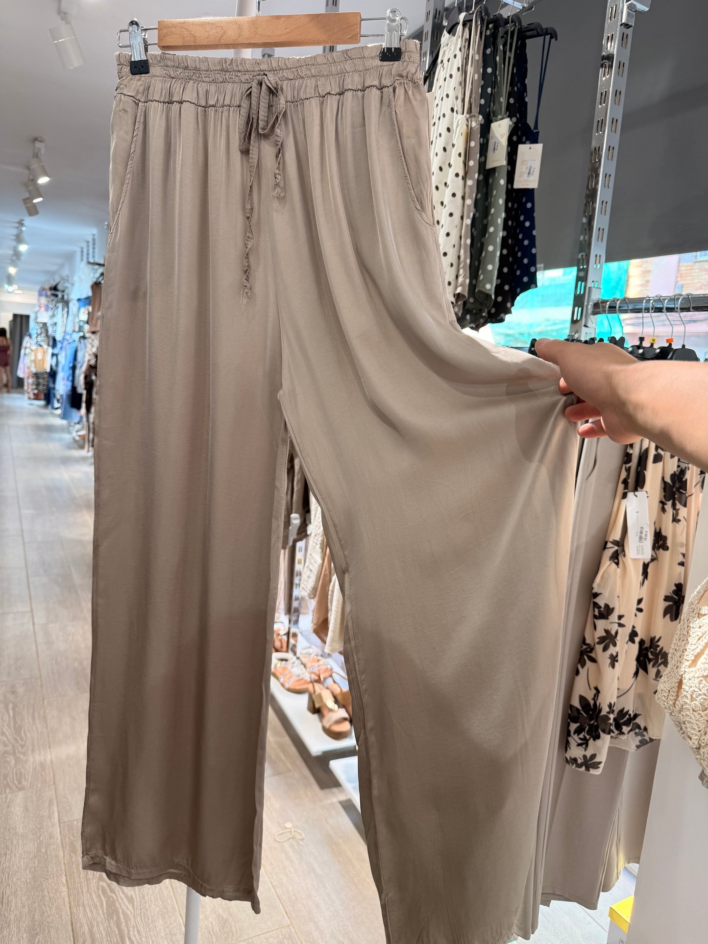 Pantalón Palazzo Satén