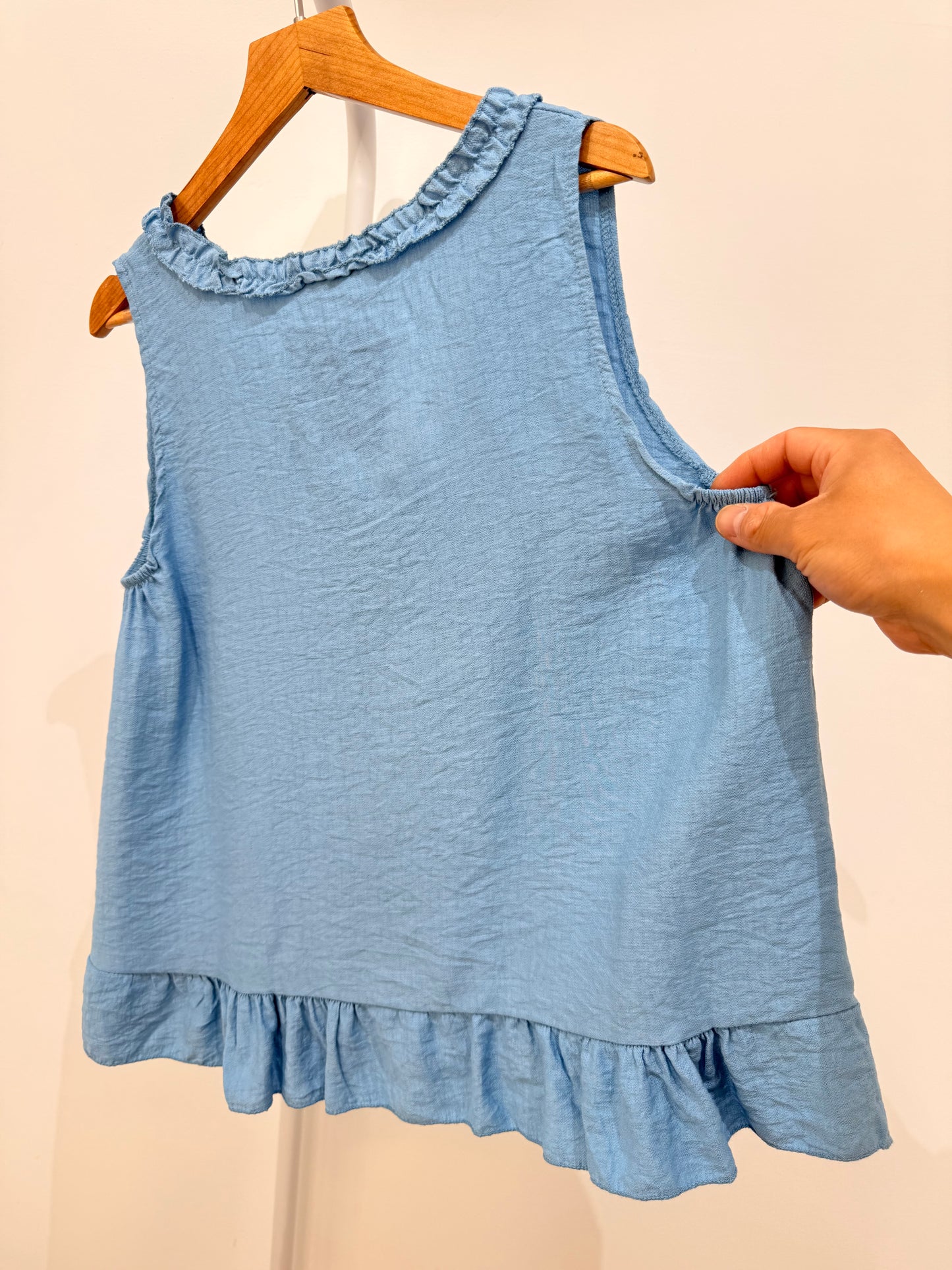 Blusa cuello volantes 37418