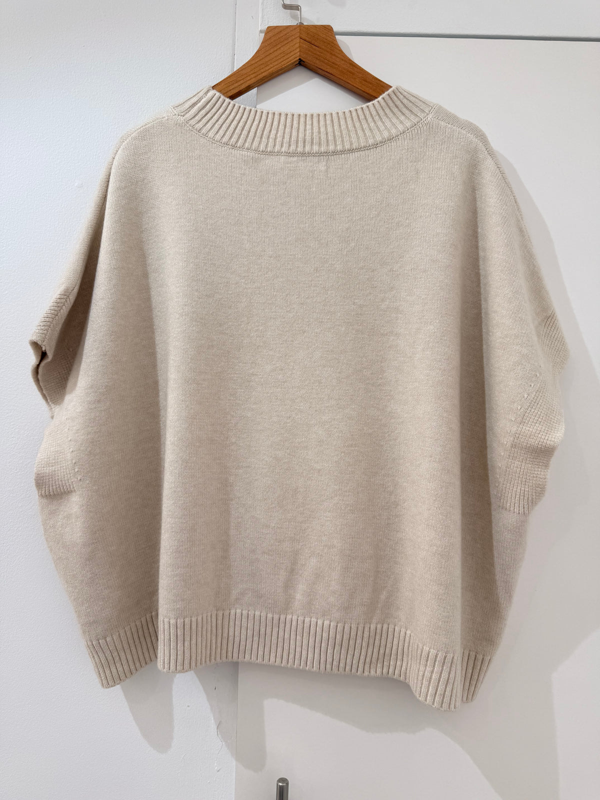 Chaleco de punto oversize 626035