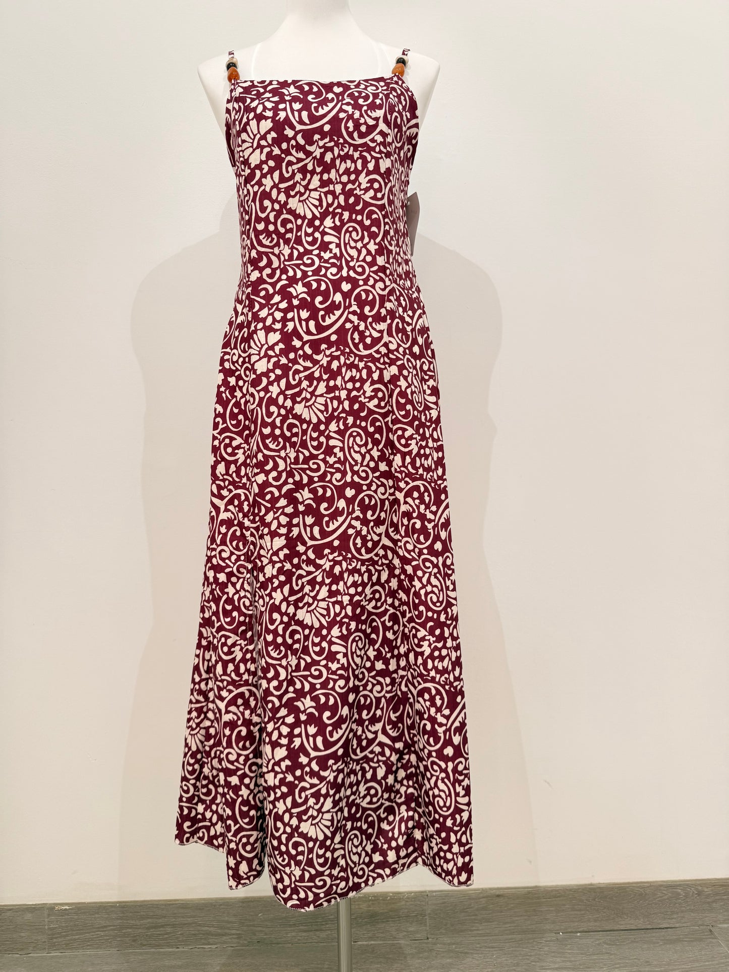 Vestido Largo Estampado Étnico Bohemio 51223