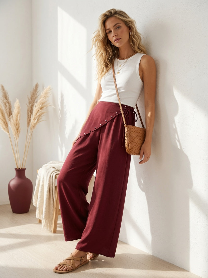 Pantalón con pañuelo