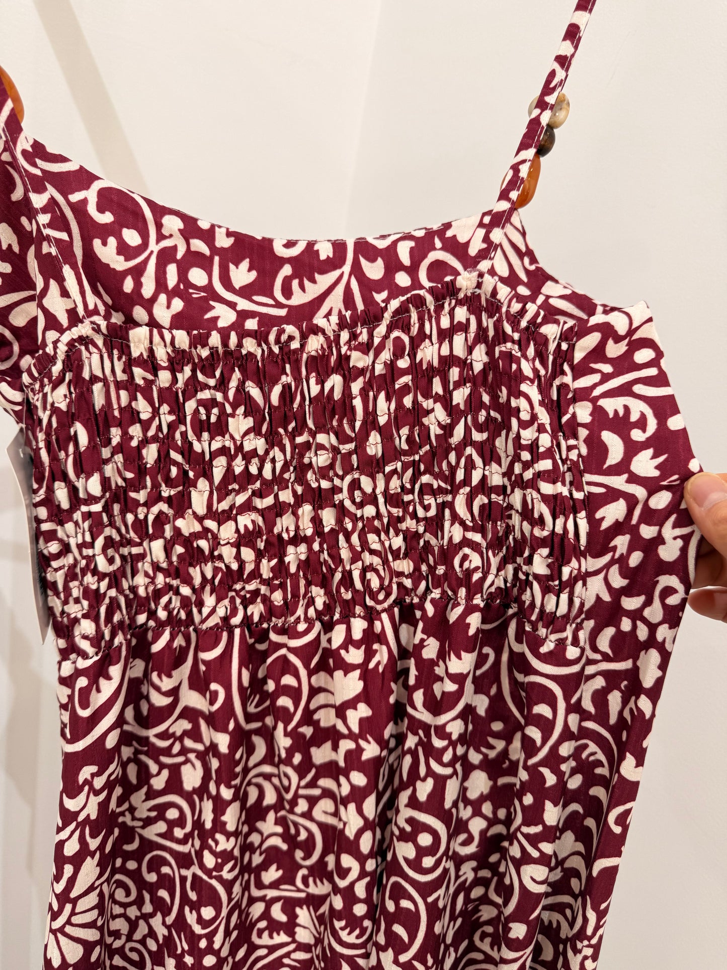 Vestido Largo Estampado Étnico Bohemio 51223