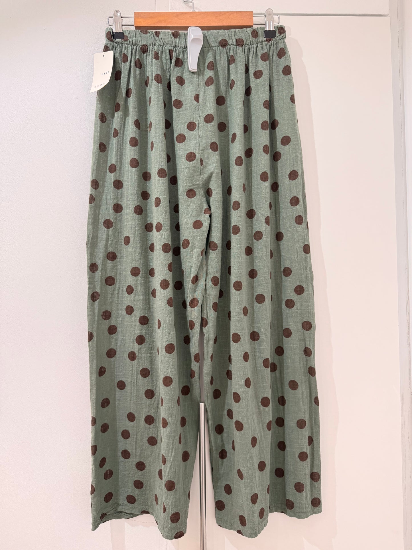 Pantalón Palazzo de Lunares Estilo Boho 1385