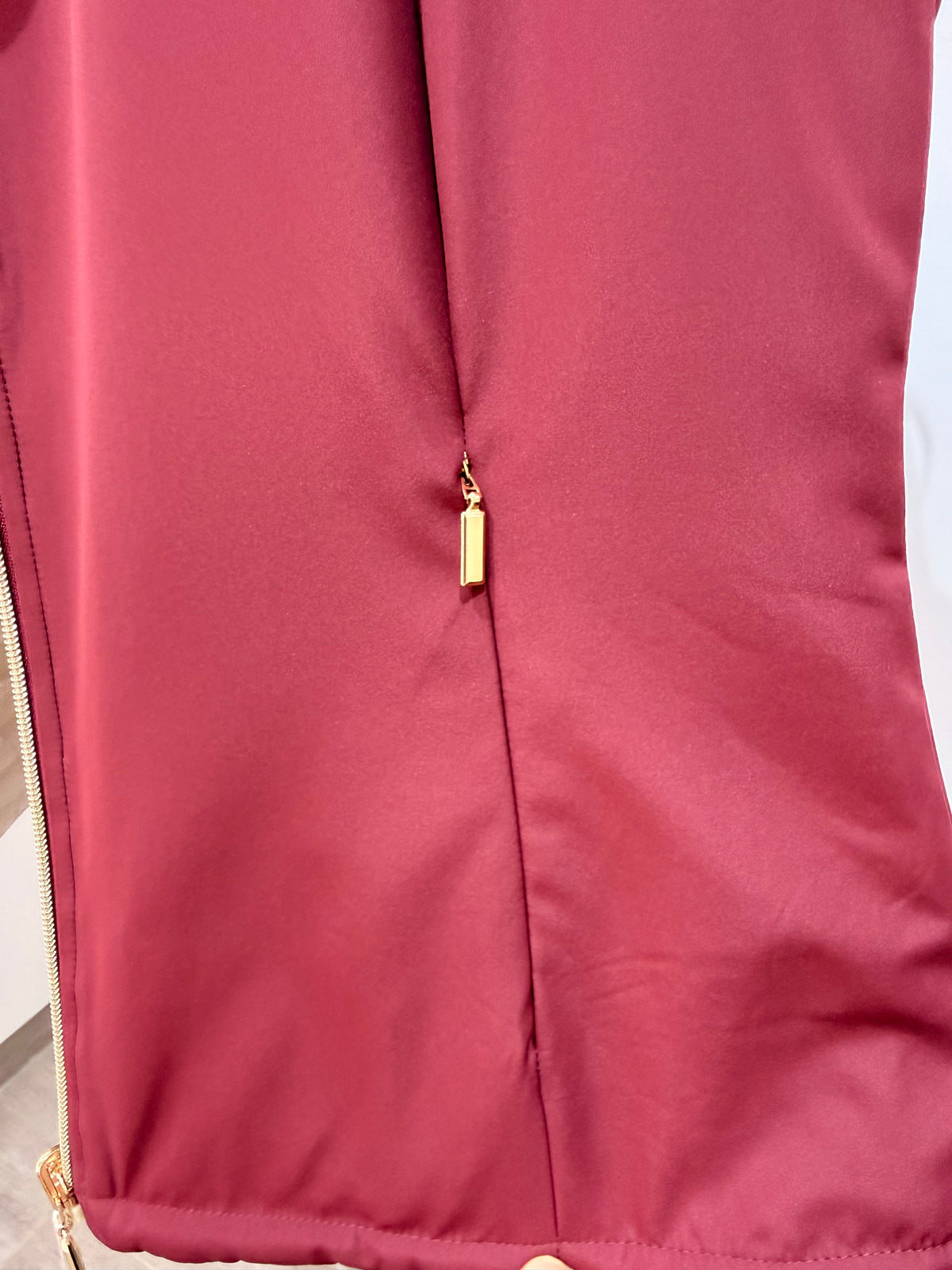Chaleco Reversible Acolchado con Capucha J8222
