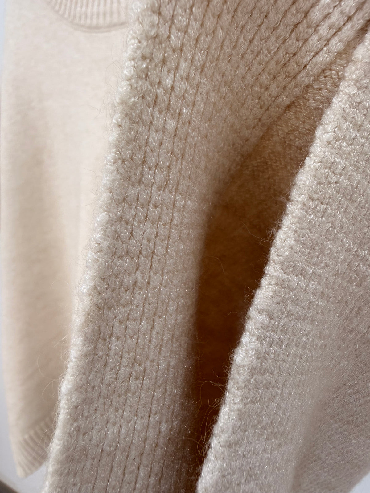 Chaleco de punto oversize 626035