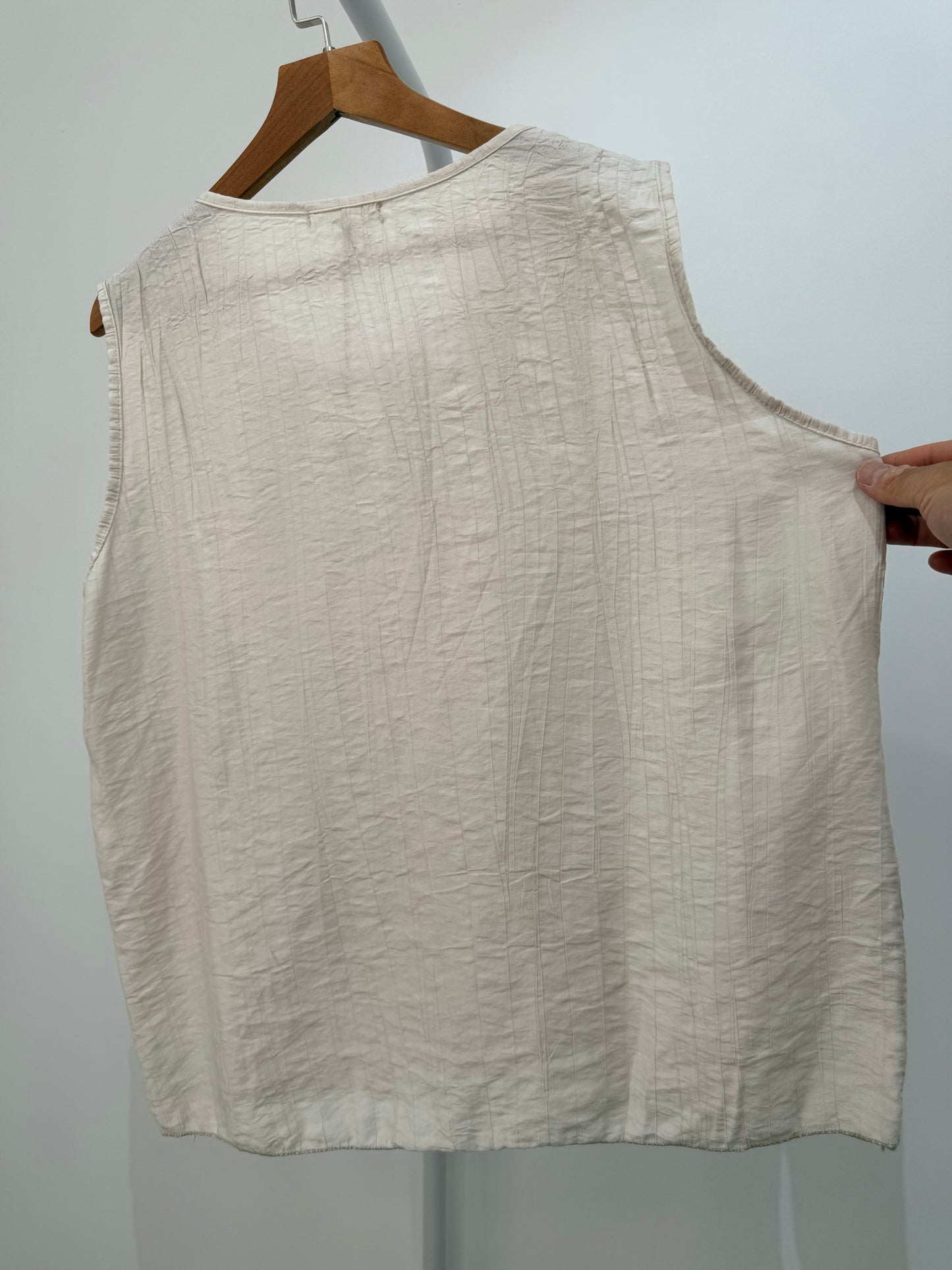 Blusa Sin Mangas Cruzada 37595