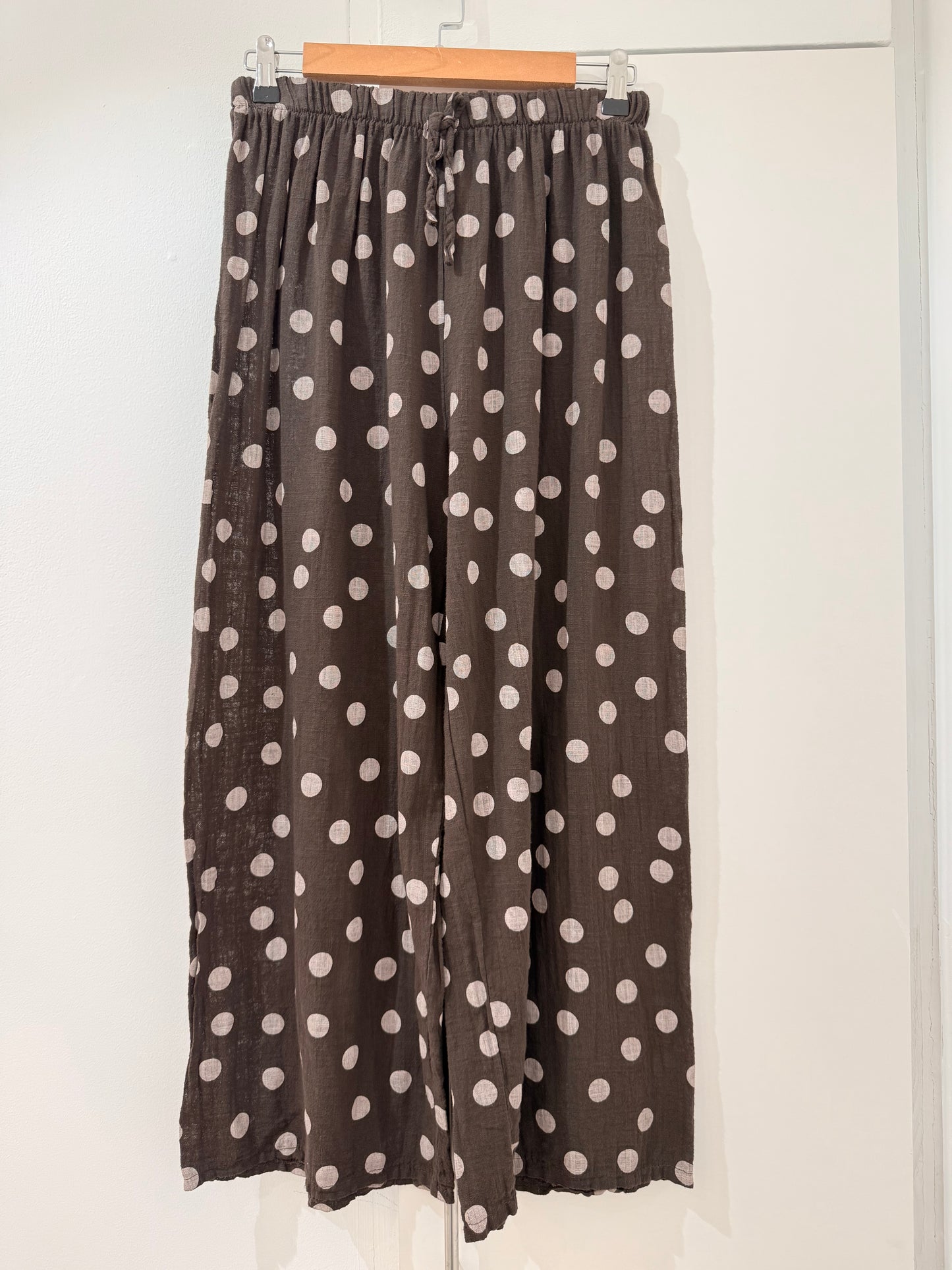 Pantalón Palazzo de Lunares Estilo Boho 1385