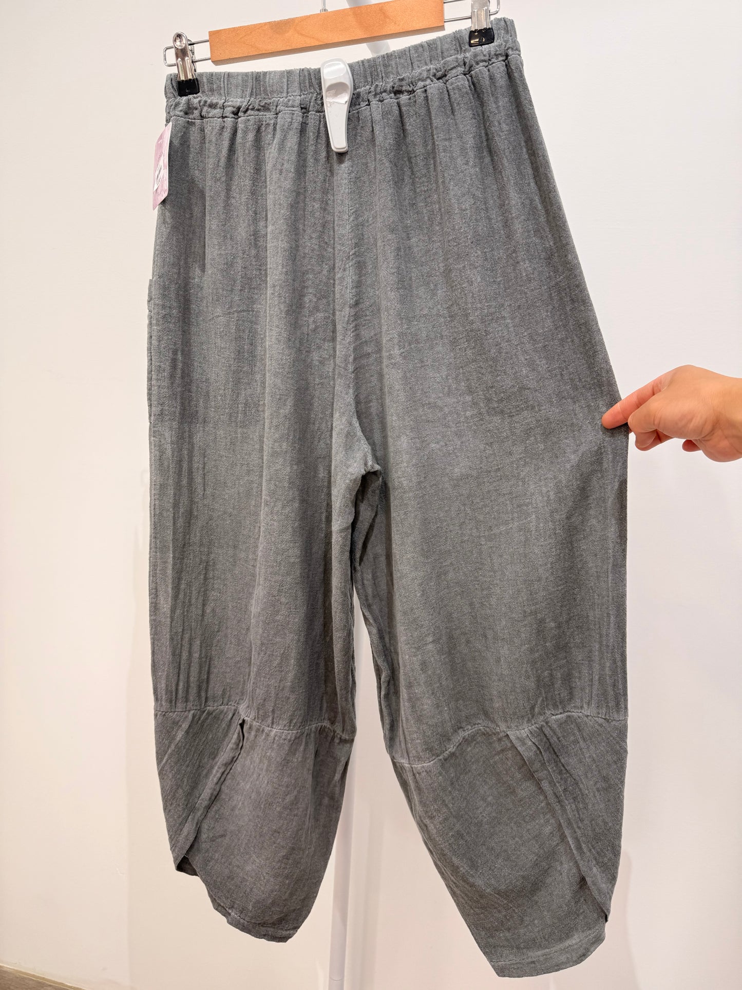Pantalón Bombacho / Casual de Algodón