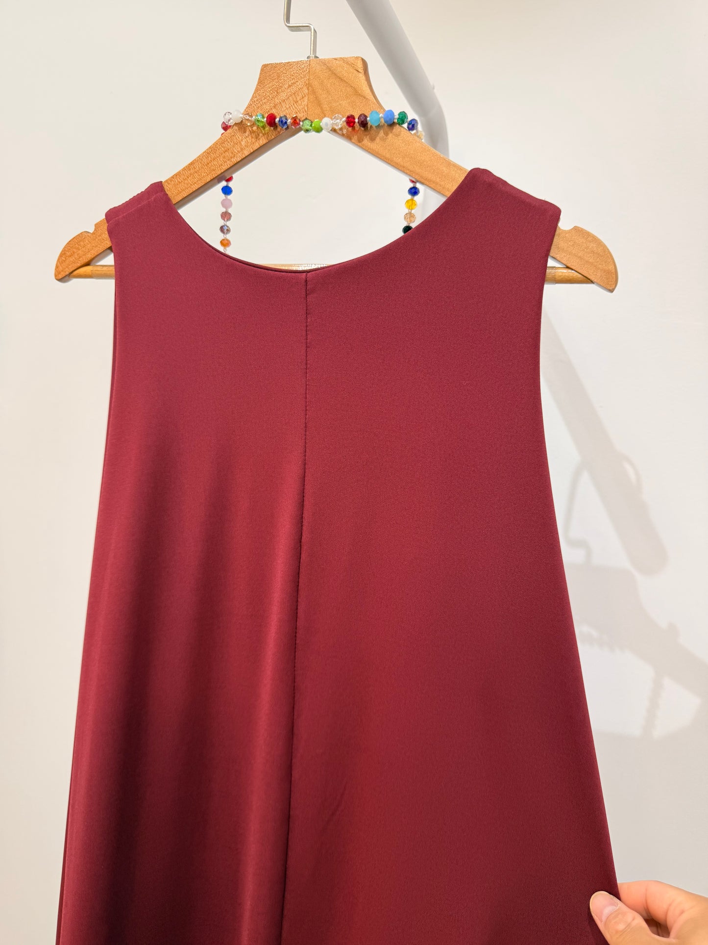 Vestido Largo Liso Licra Fría 474