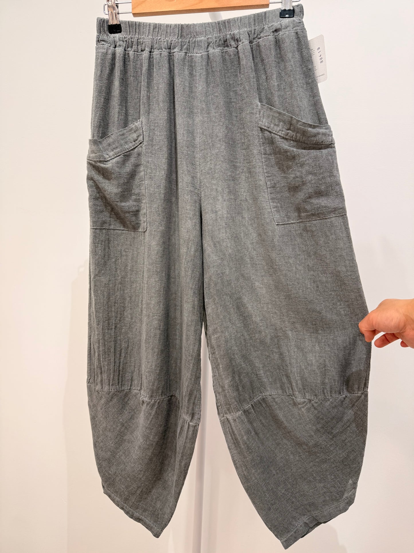 Pantalón Bombacho / Casual de Algodón