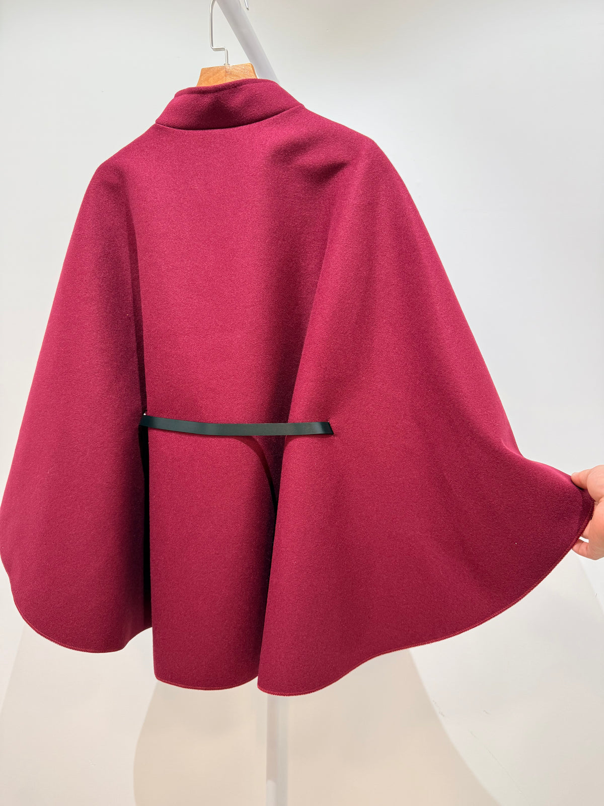 Poncho de cuello alto 717