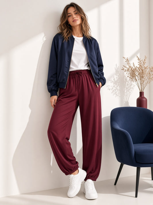 Chaqueta Bomber de Satén 25491
