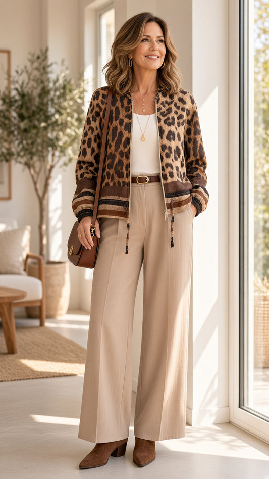 Bomber Fino Con Cremallera 5408