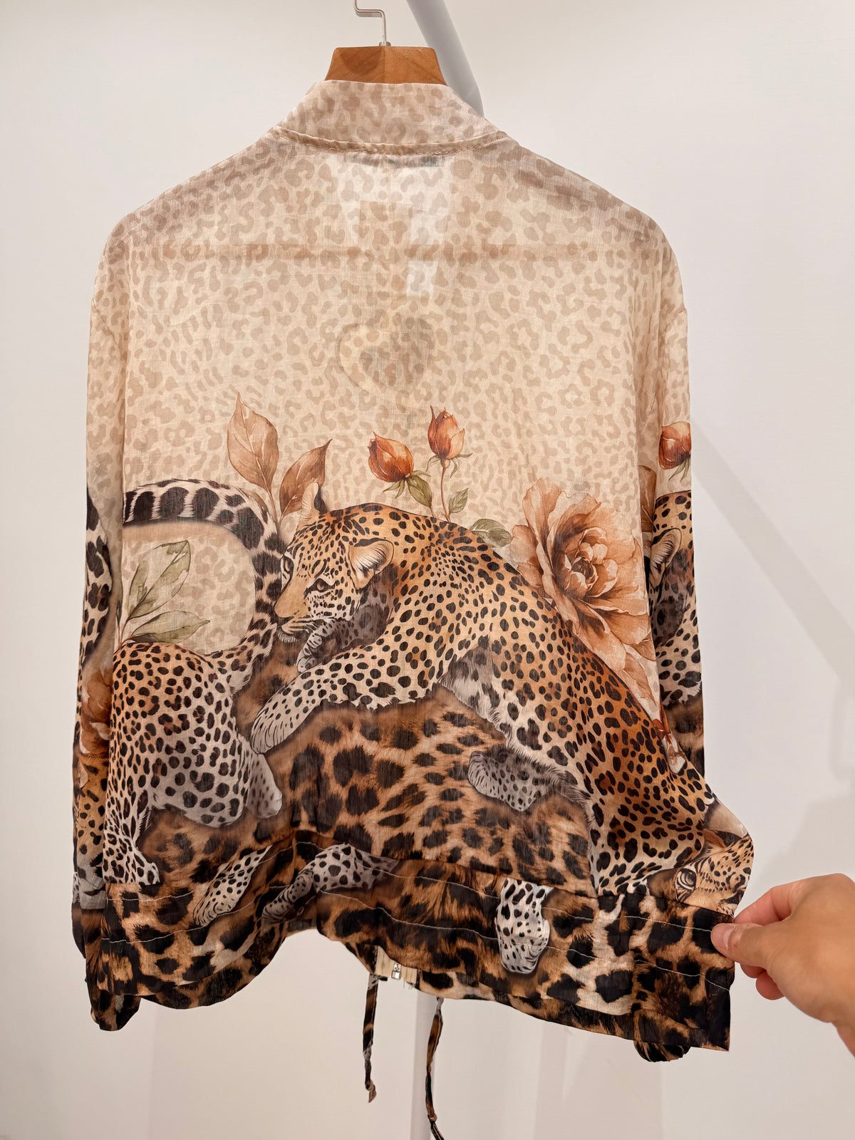 Bomber fino con cremallera 5408