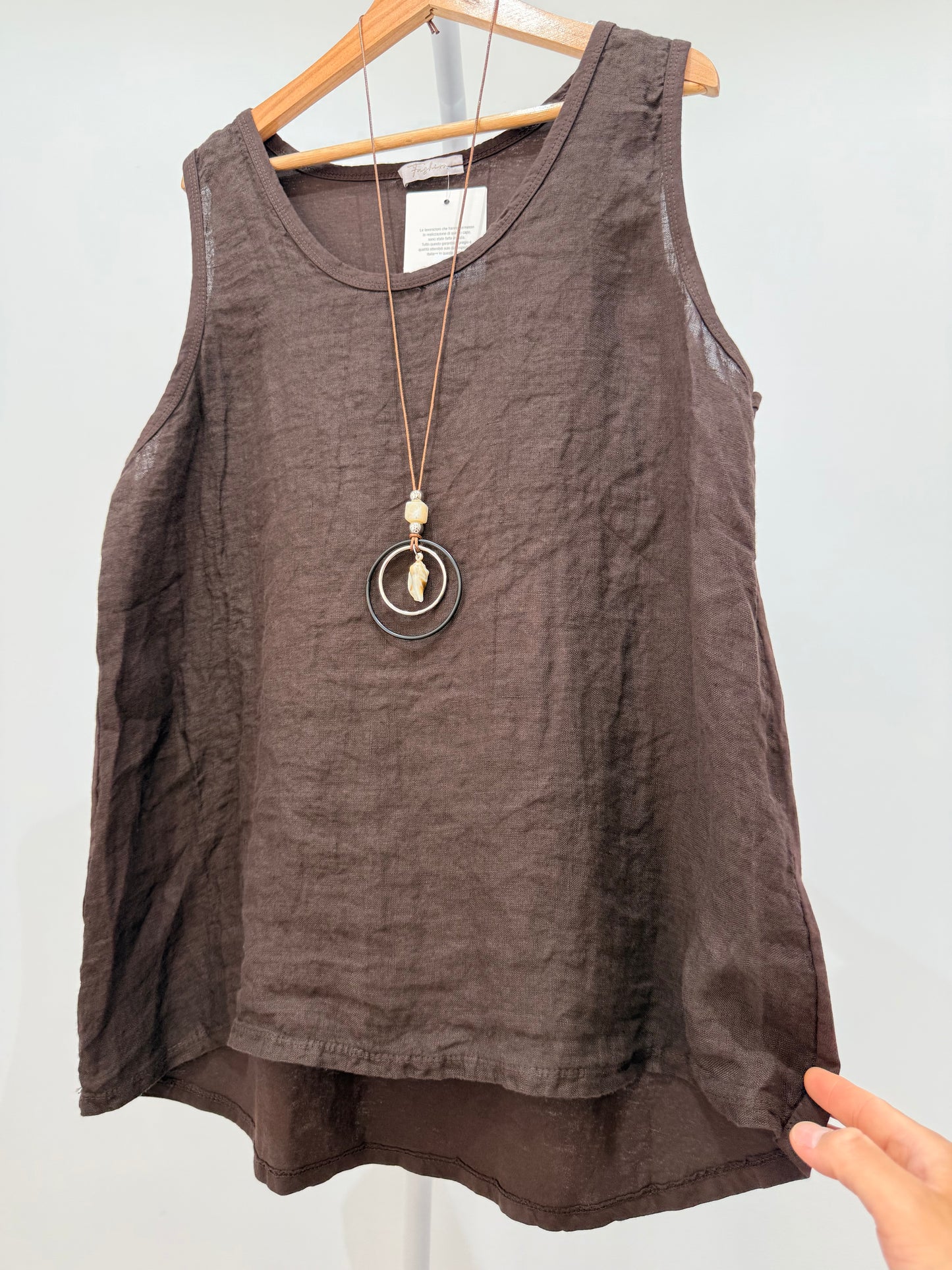 Tirante De Lino Con Collar 23288