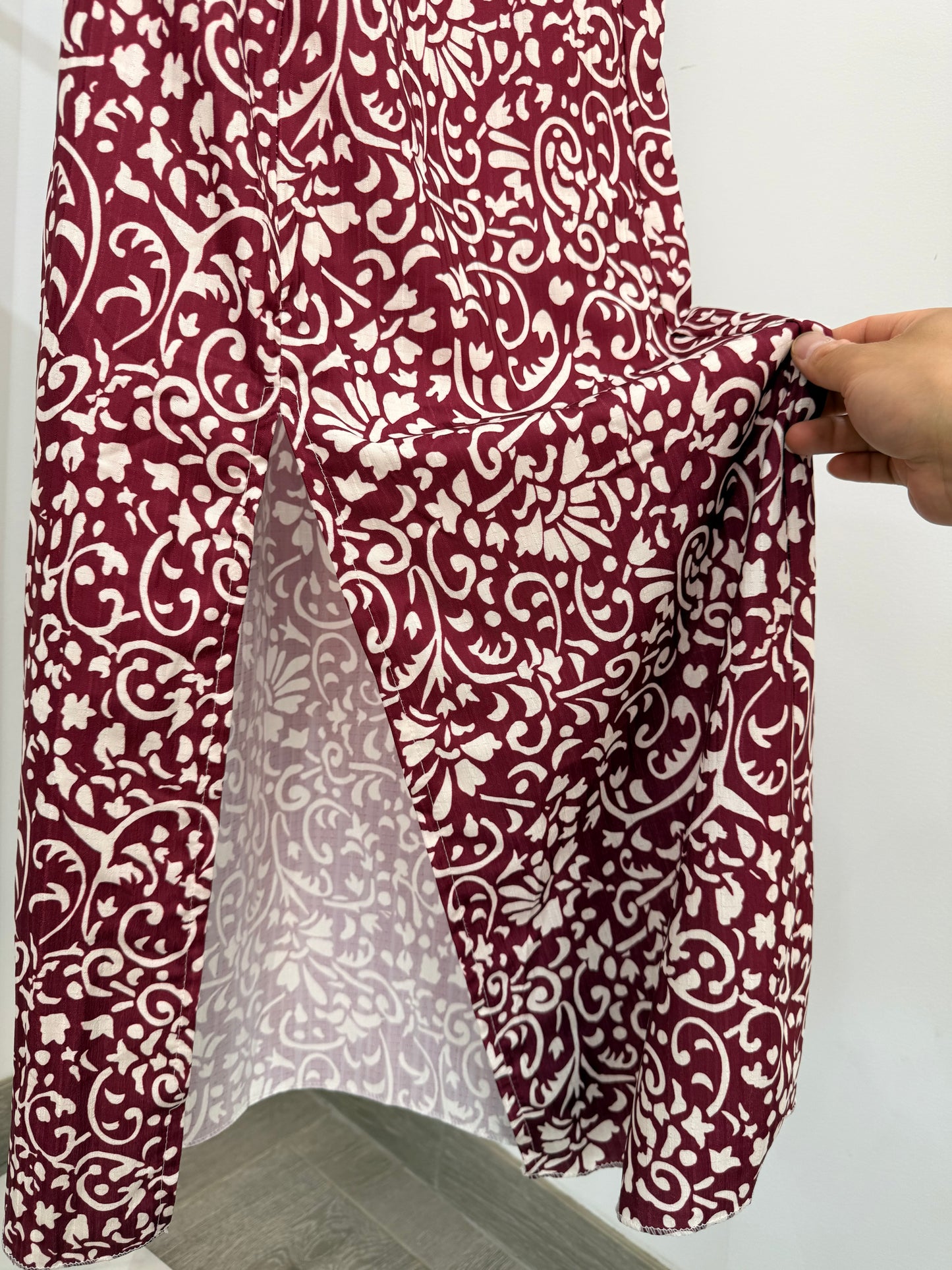 Vestido Largo Estampado Étnico Bohemio 51223