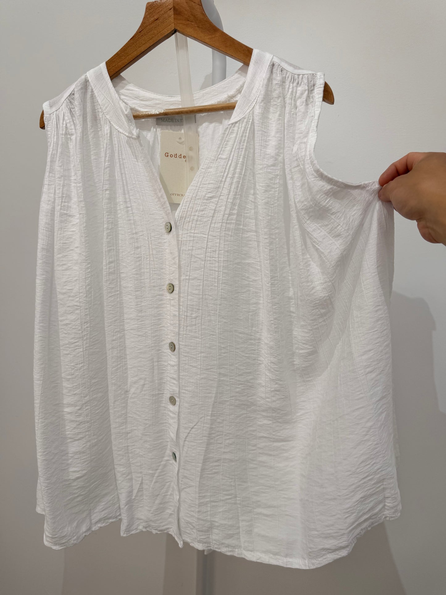 Blusa Oversize Plisada 31342