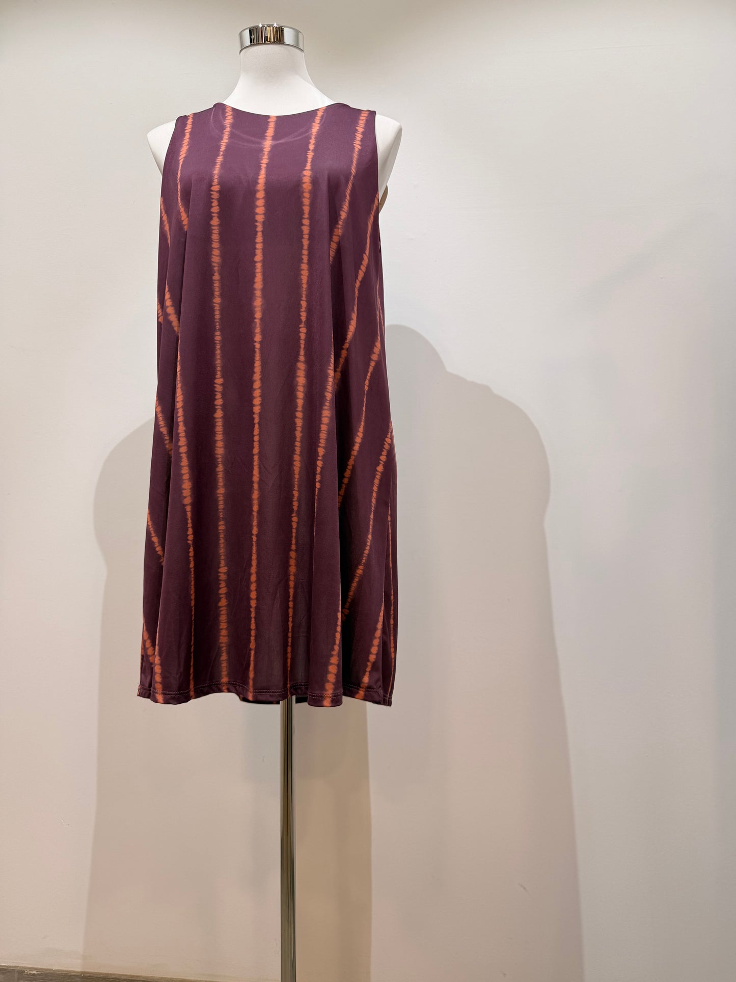 Vestido Corto de Licra Fría (Estampado Tie-Dye) 2516