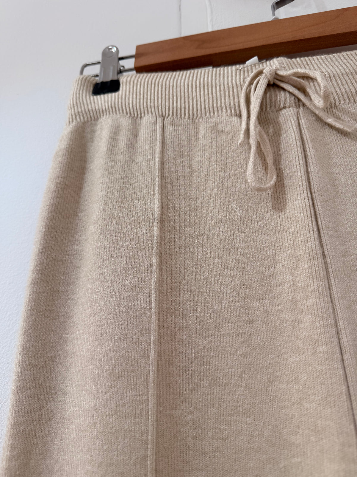 Pantalón de punto ancho 523