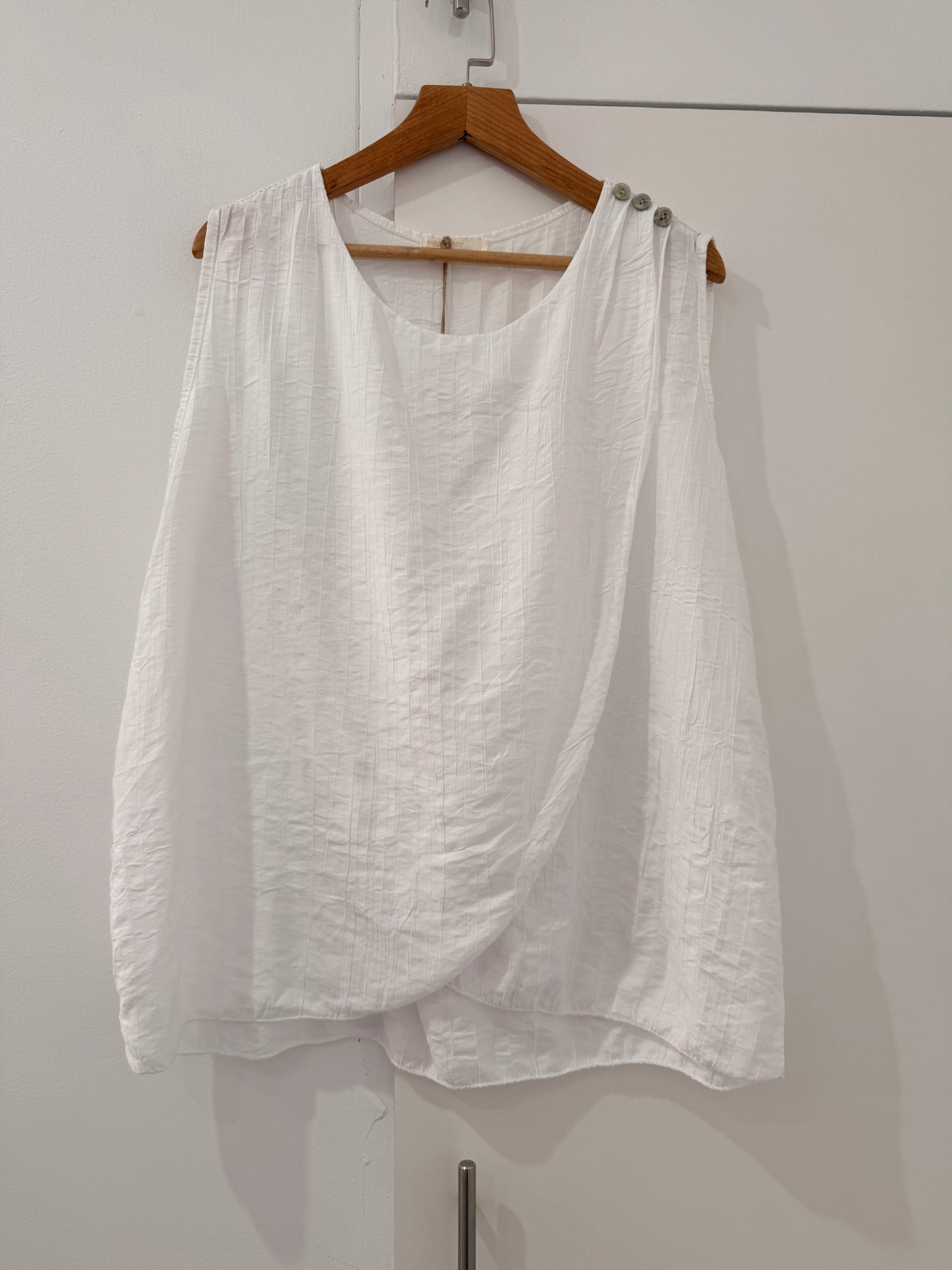 Blusa Sin Mangas Cruzada 37595