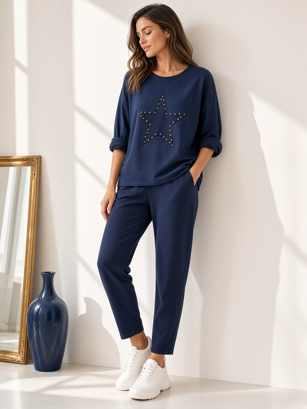Pantalón  Algodón Elástico 5924