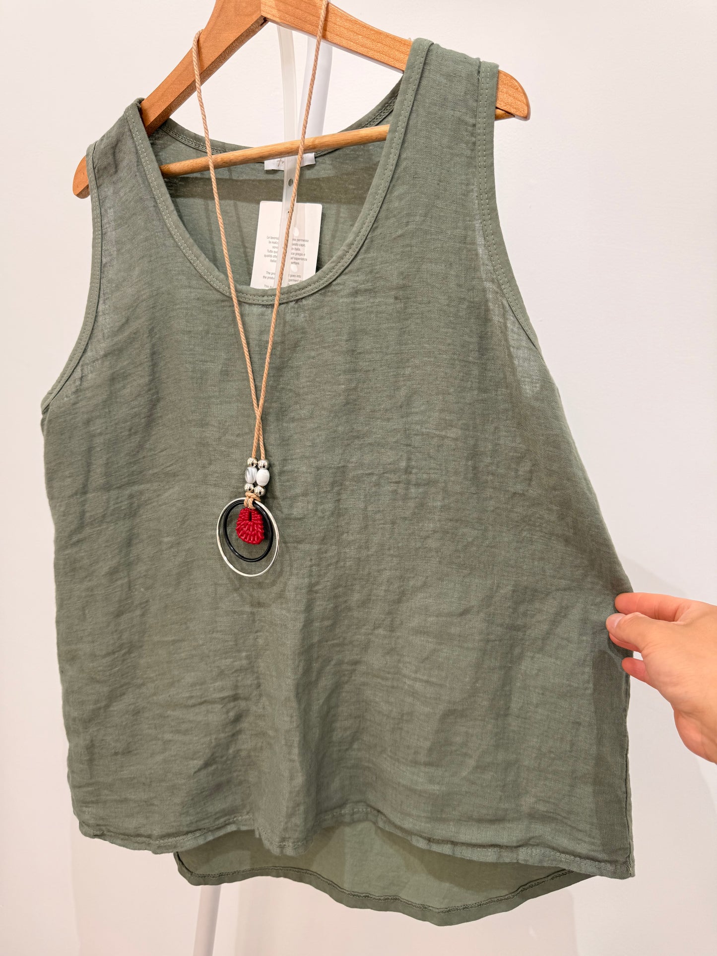 Tirante De Lino Con Collar 23288