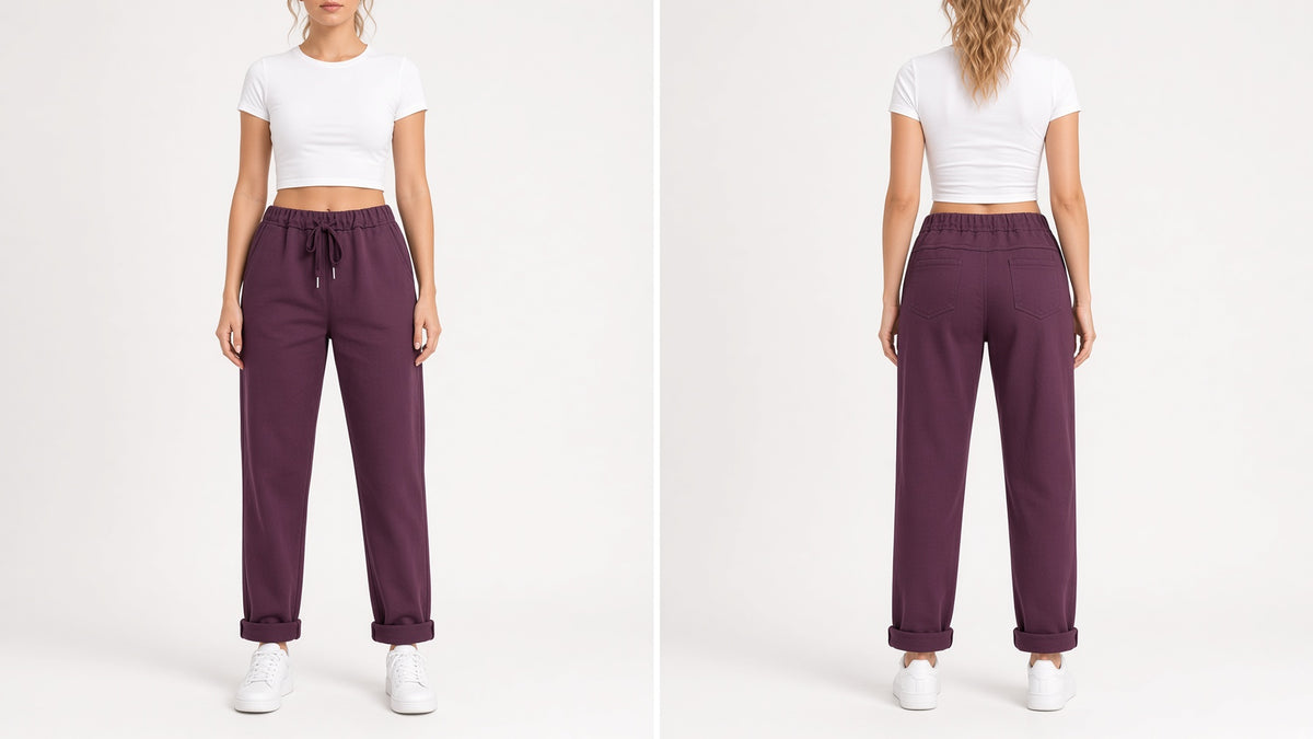 Pantalón  Algodón Elástico 5924