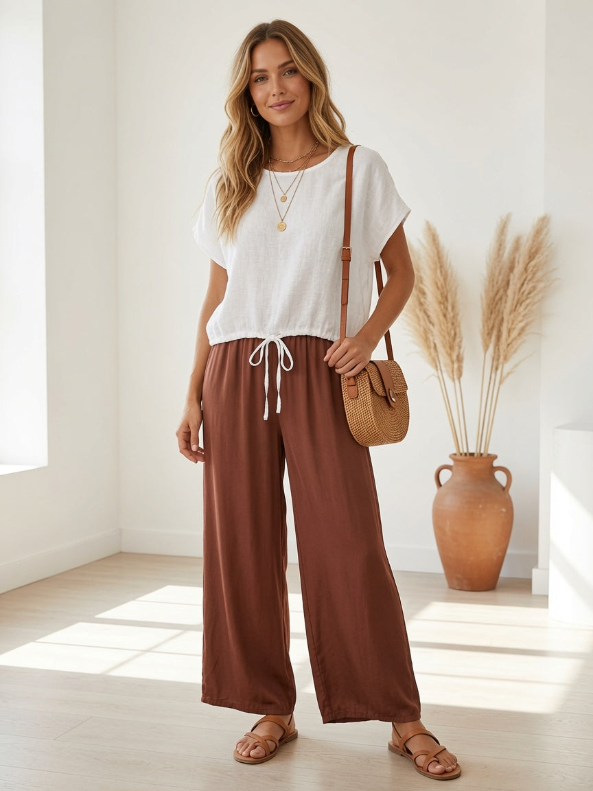 Blusa / Top de Lino