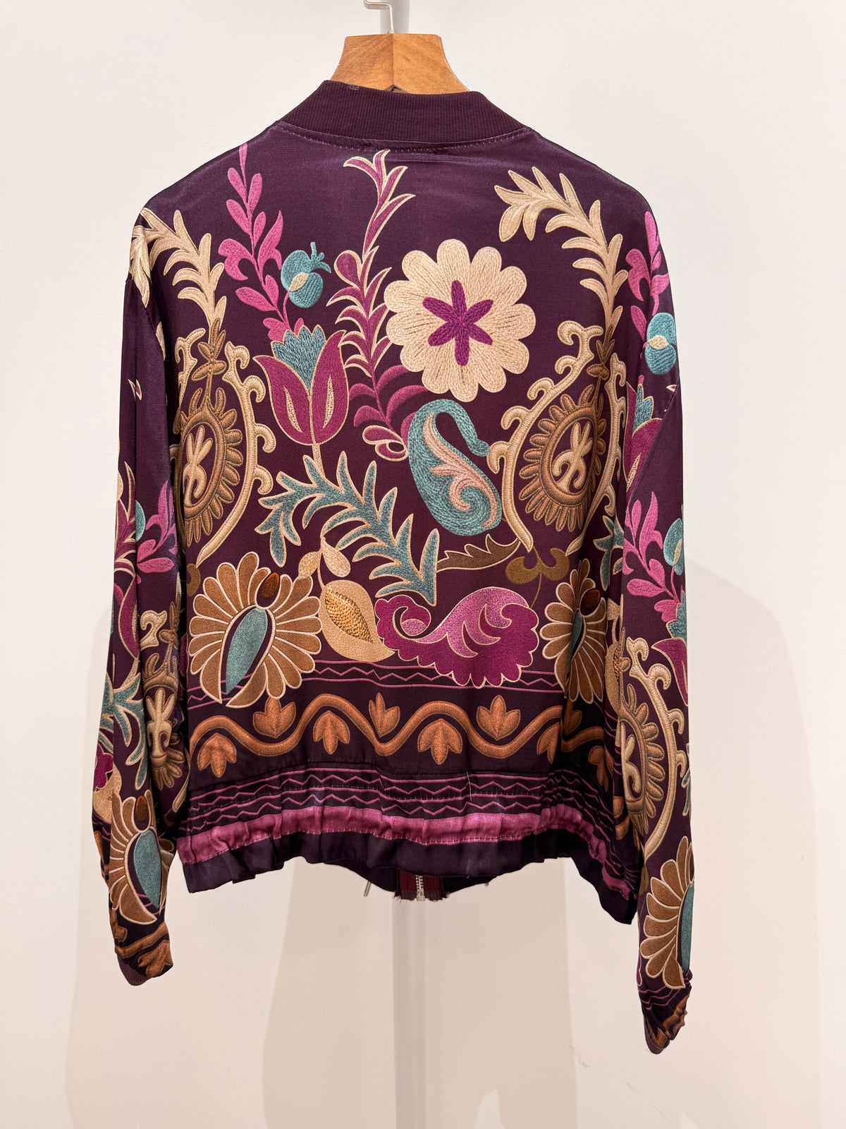Bomber Satinado Floral 5367
