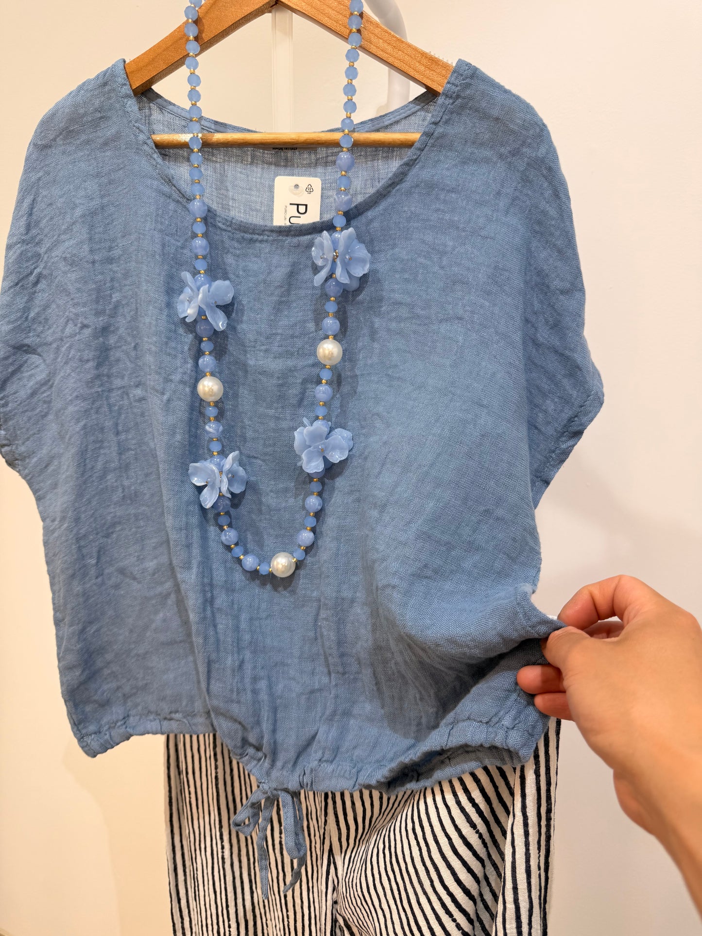 Blusa 100% de Lino