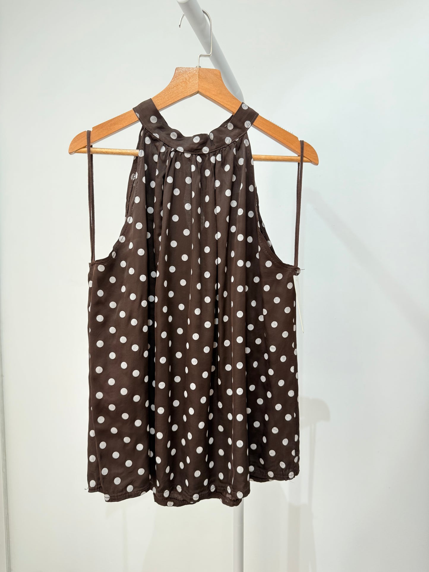 Blusa Halter de Lunares