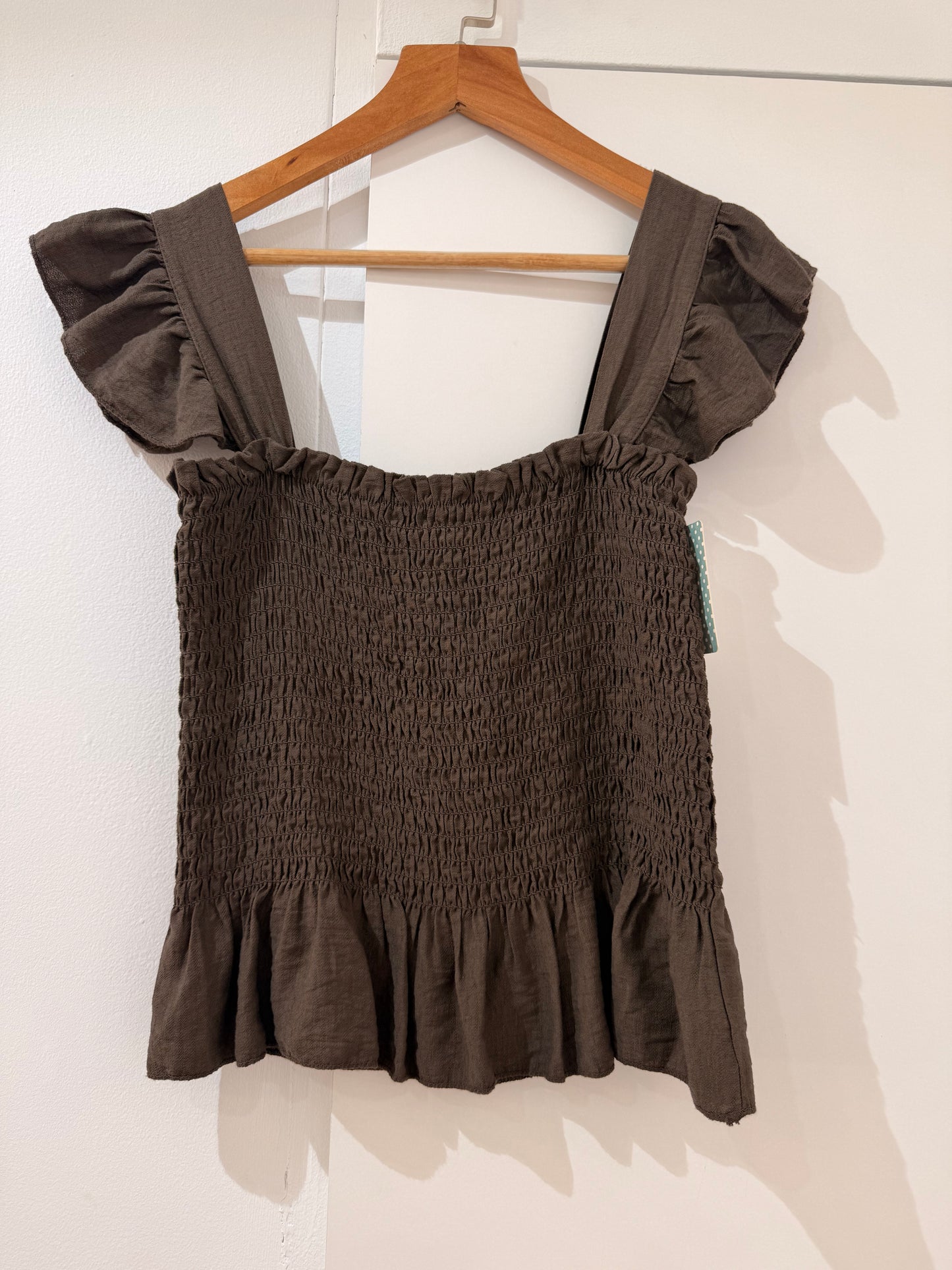 Top blusa cuerpo nido de abeja 3787