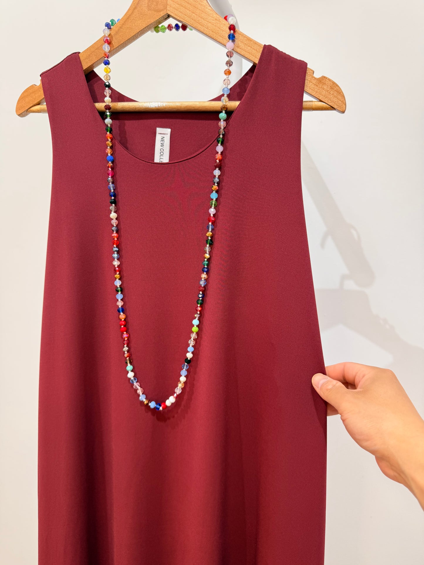Vestido Largo Liso Licra Fría 474