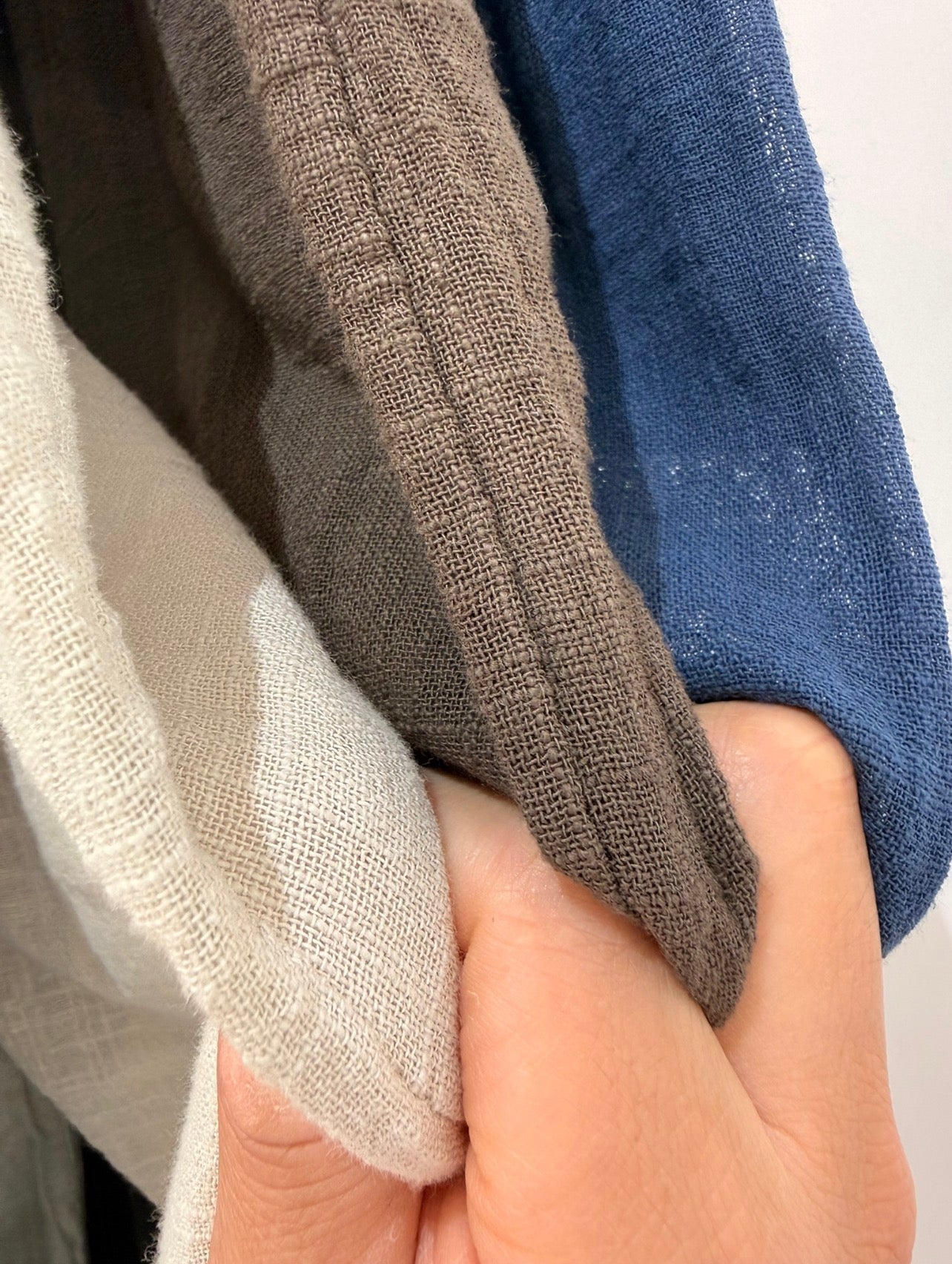 Pantalón de Algodón efecto Lino