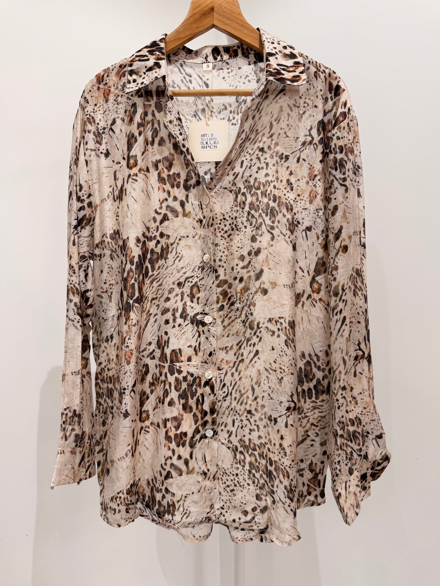 Camisa Leopardo 4970