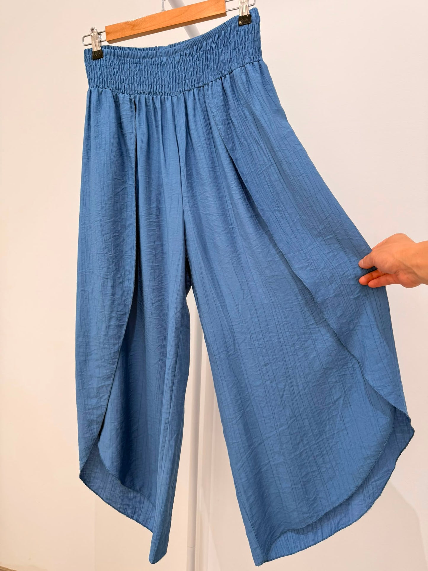 Pantalón Palazzo Tulipán Arrugado