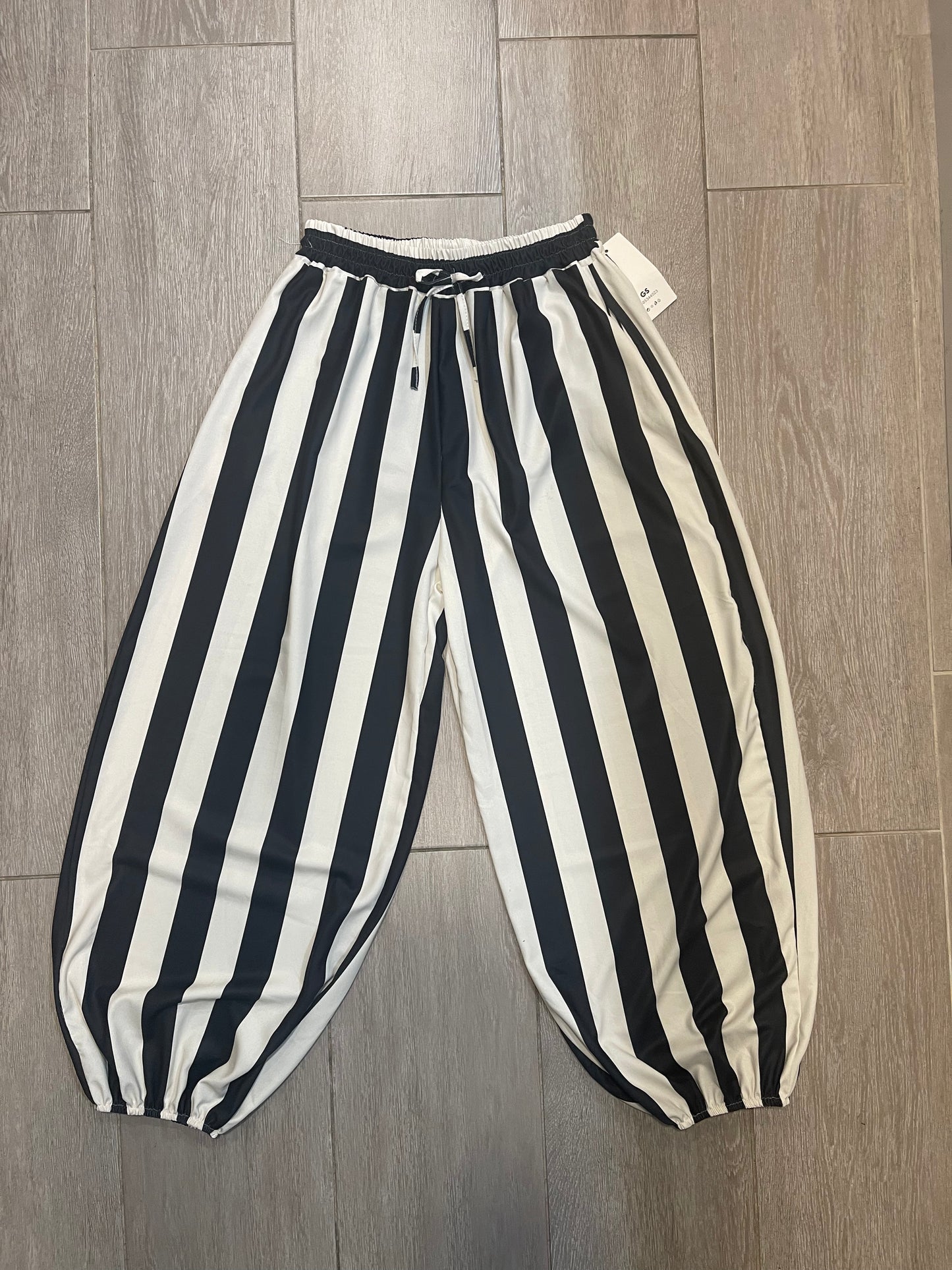 Pantalón Bombacho de Rayas
